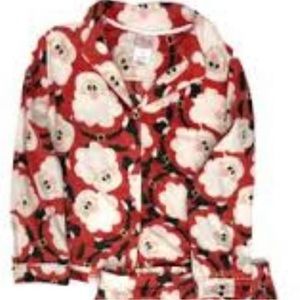 Secret Santa Plush Red Santa Claus Top New